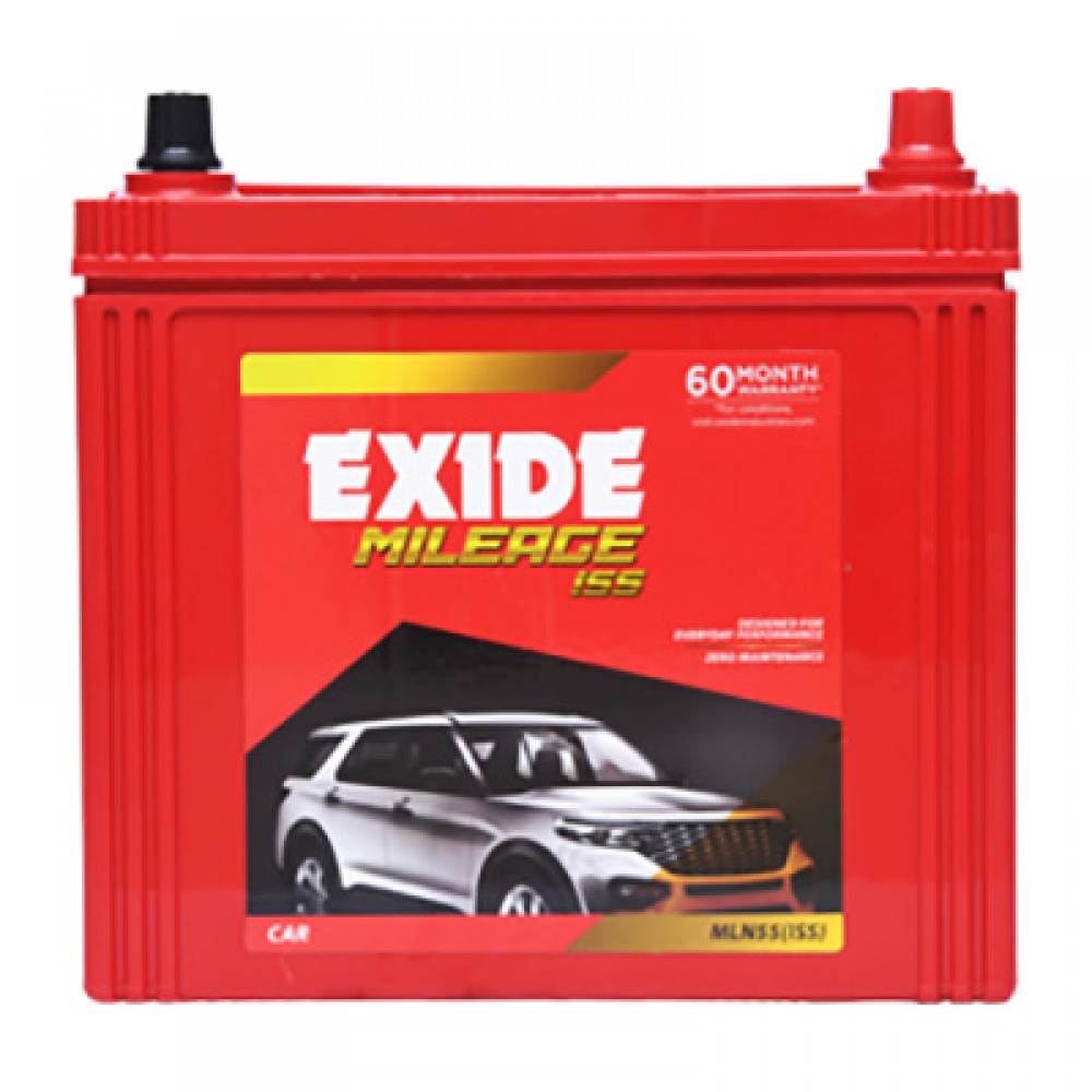 exide-mileage-mln55-iss-45ah Exide Mileage MLN55 (ISS) - 45AH - Image 1